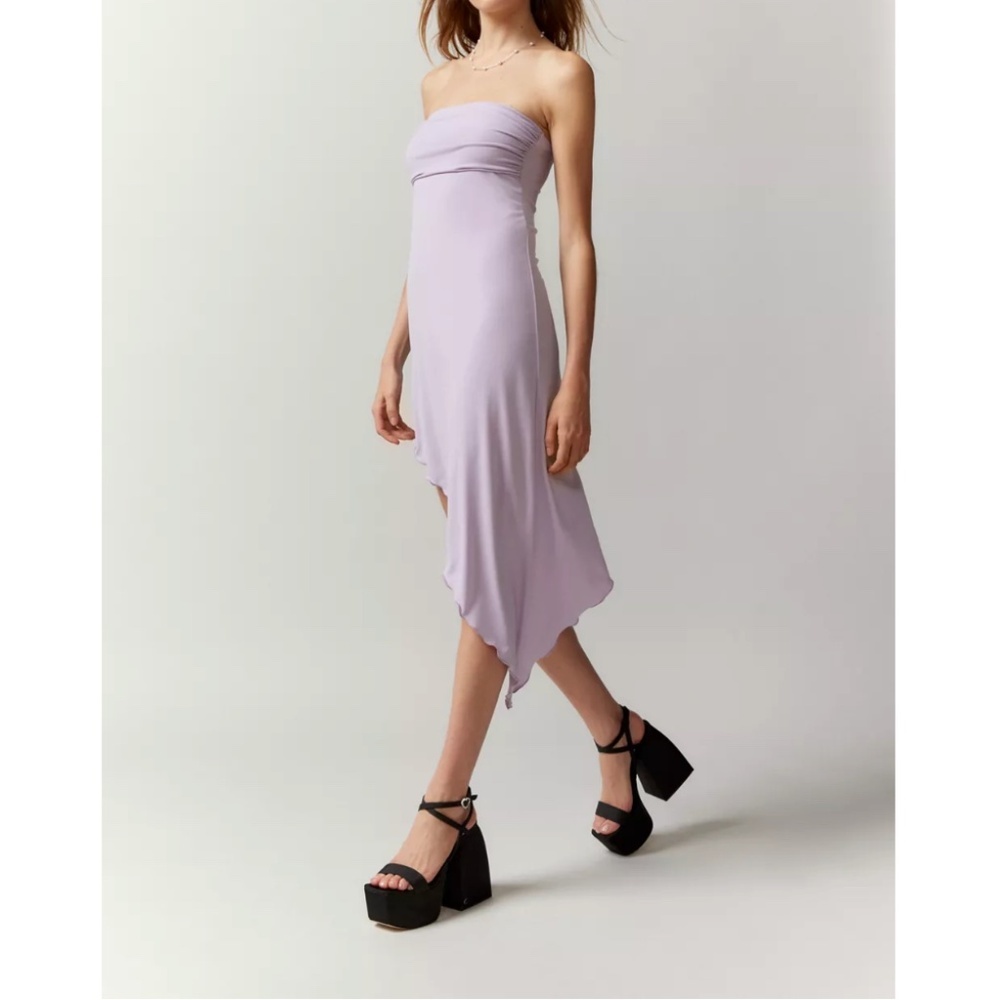 UO Y2K Asymmetrical Midi Dress | Sz XL